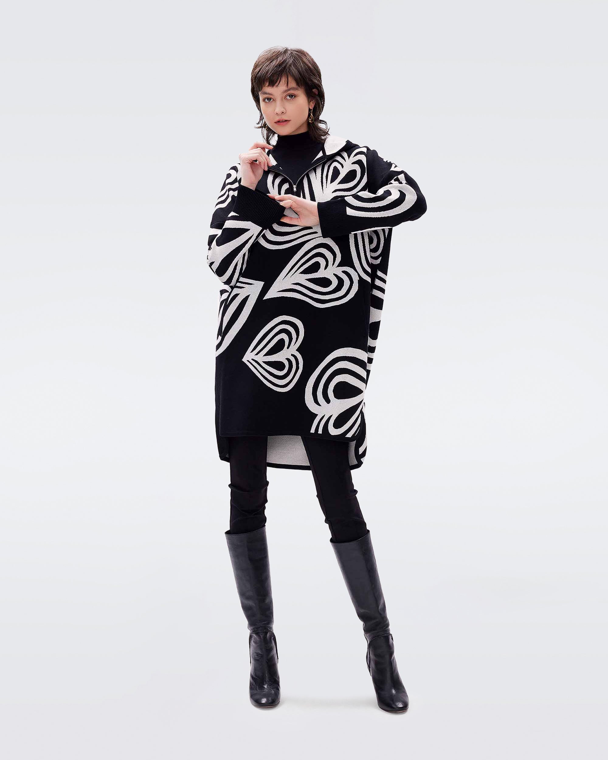 Alvah Knit Jacquard Sweater – Diane von Furstenberg